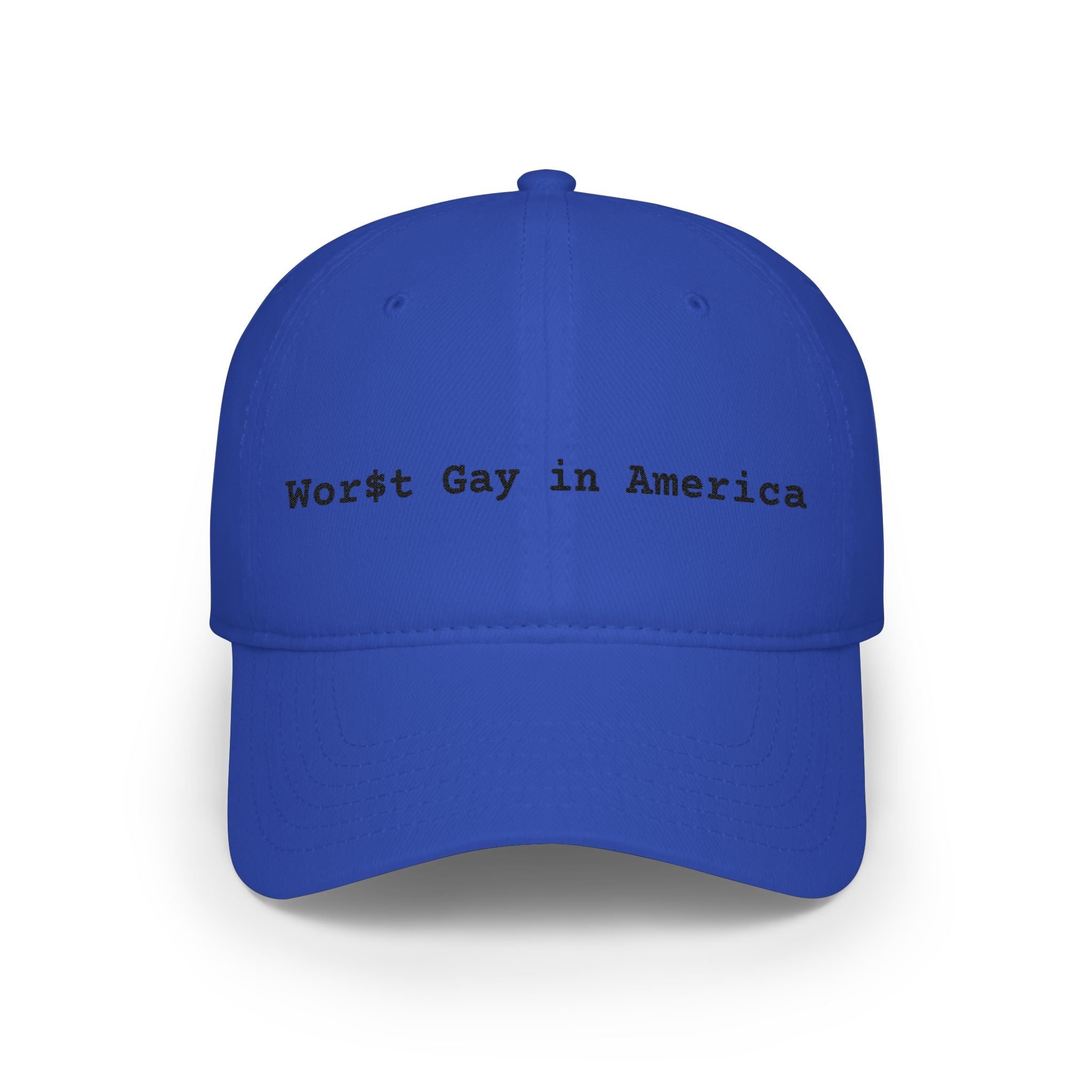 Worst Gay in America Baseball Cap — Low Profile Pride Hat