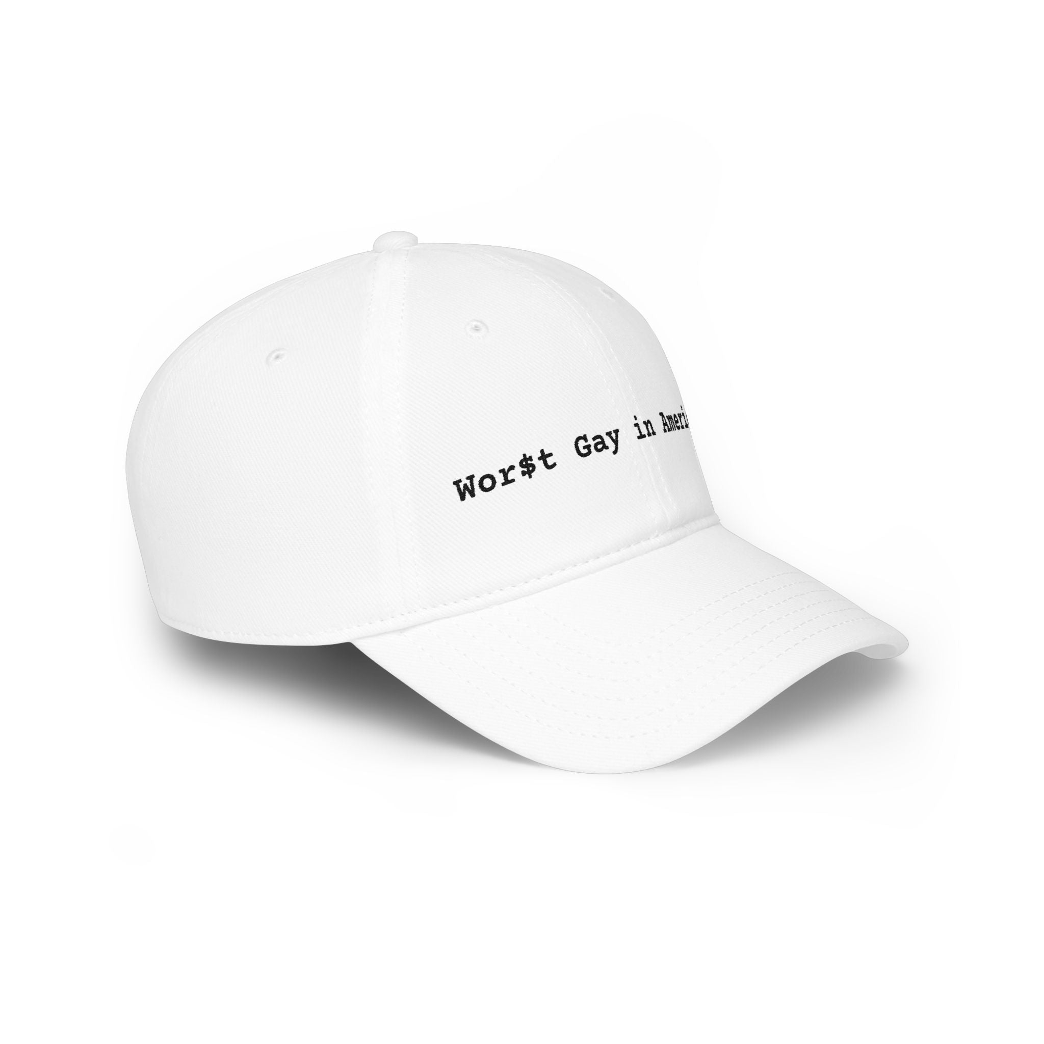 Worst Gay in America Baseball Cap — Low Profile Pride Hat