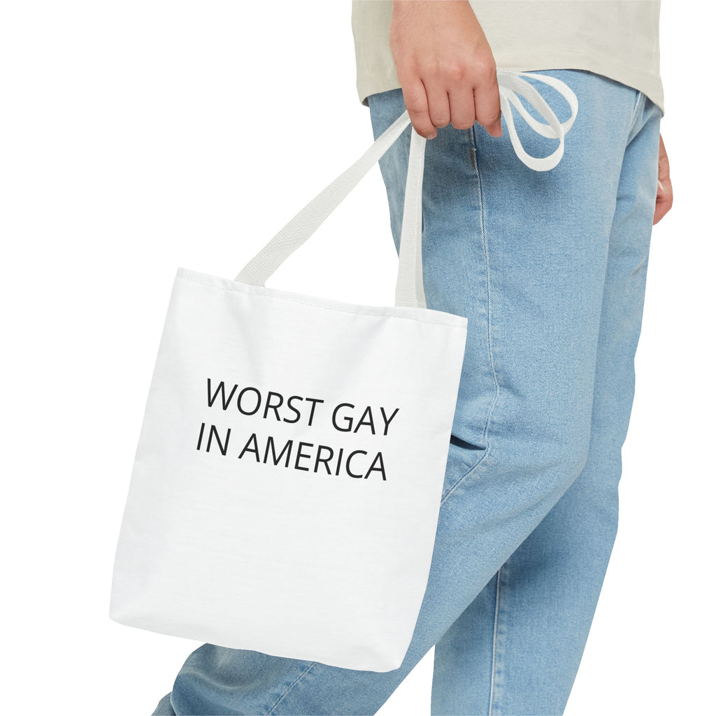 Tote Bag — "Worst Gay in America" Statement Tote