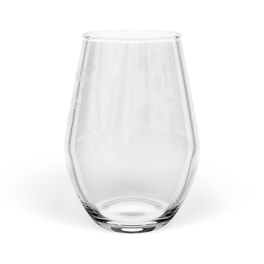 Stemless Wine Glass, 11.5oz (Engraving) “It’s Just Enough”
