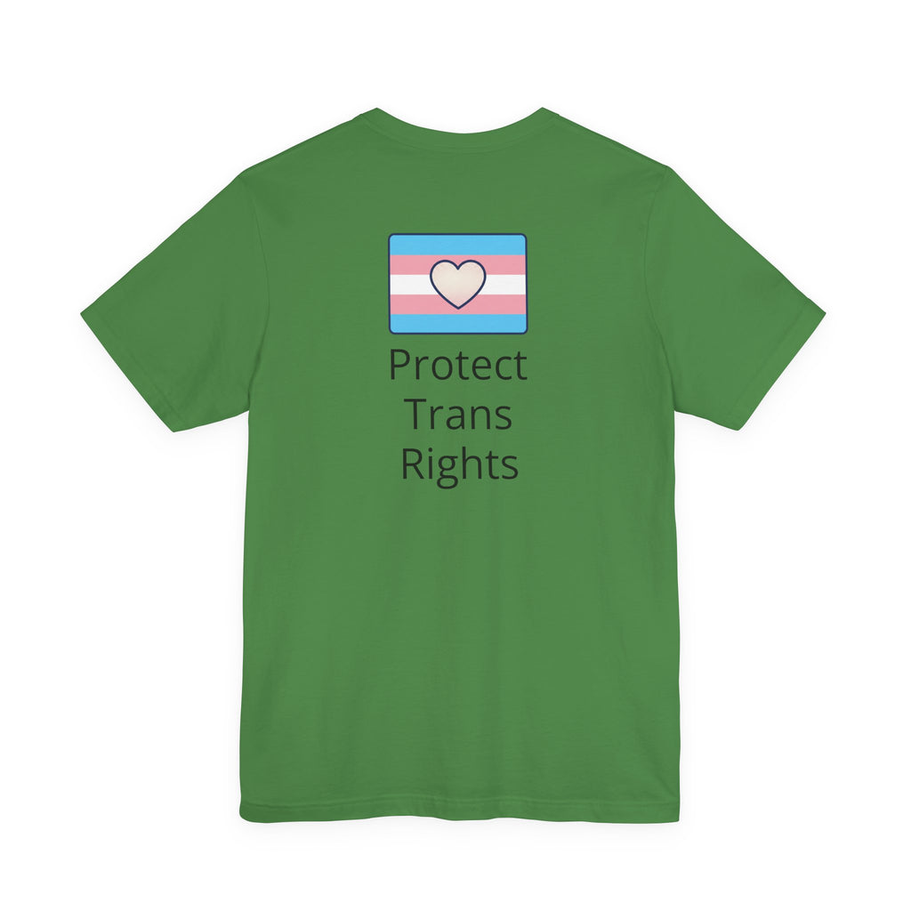 T-Shirt — "You Can't Spell LGBTQ Without the T" Minimal Pride Tee