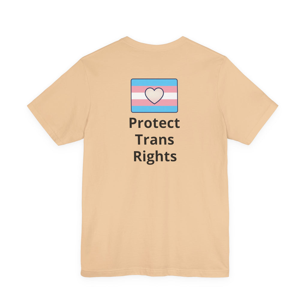 T-Shirt — "You Can't Spell LGBTQ Without the T" Minimal Pride Tee