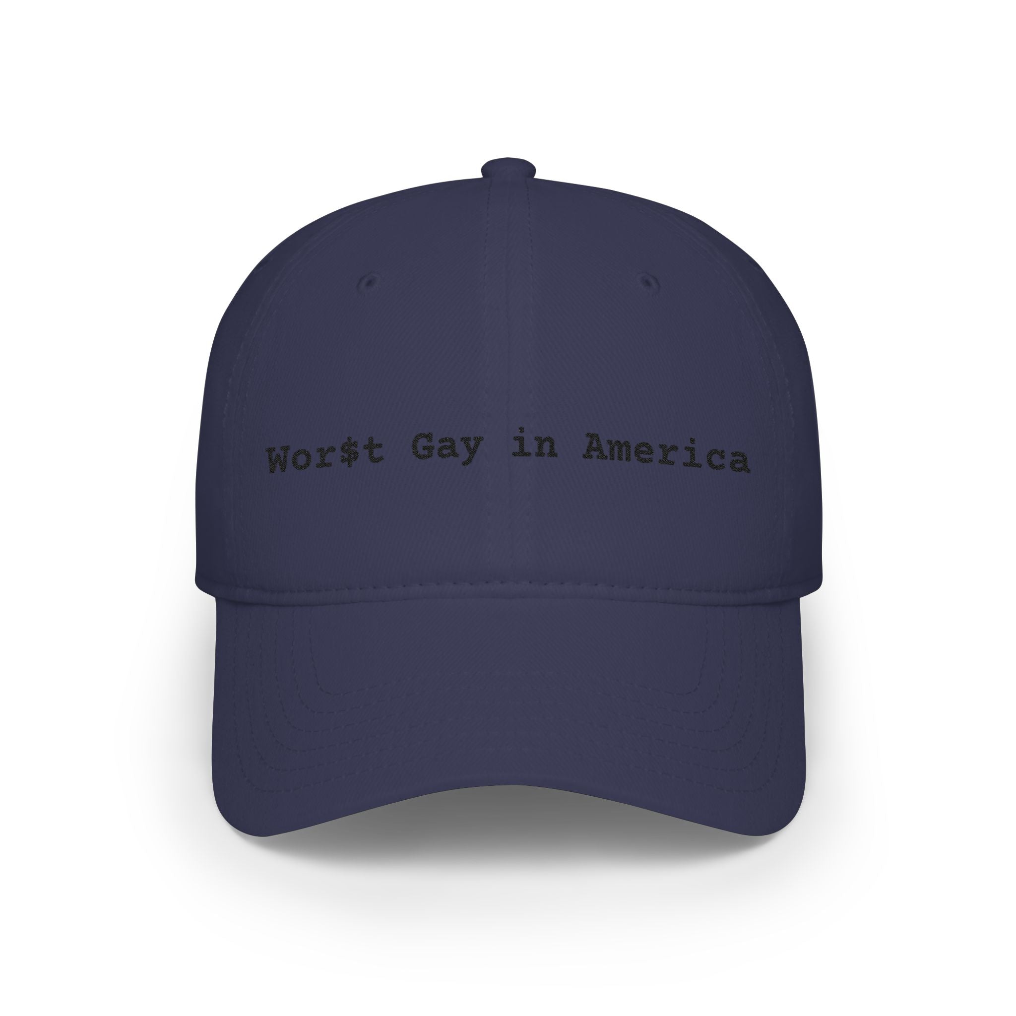 Worst Gay in America Baseball Cap — Low Profile Pride Hat