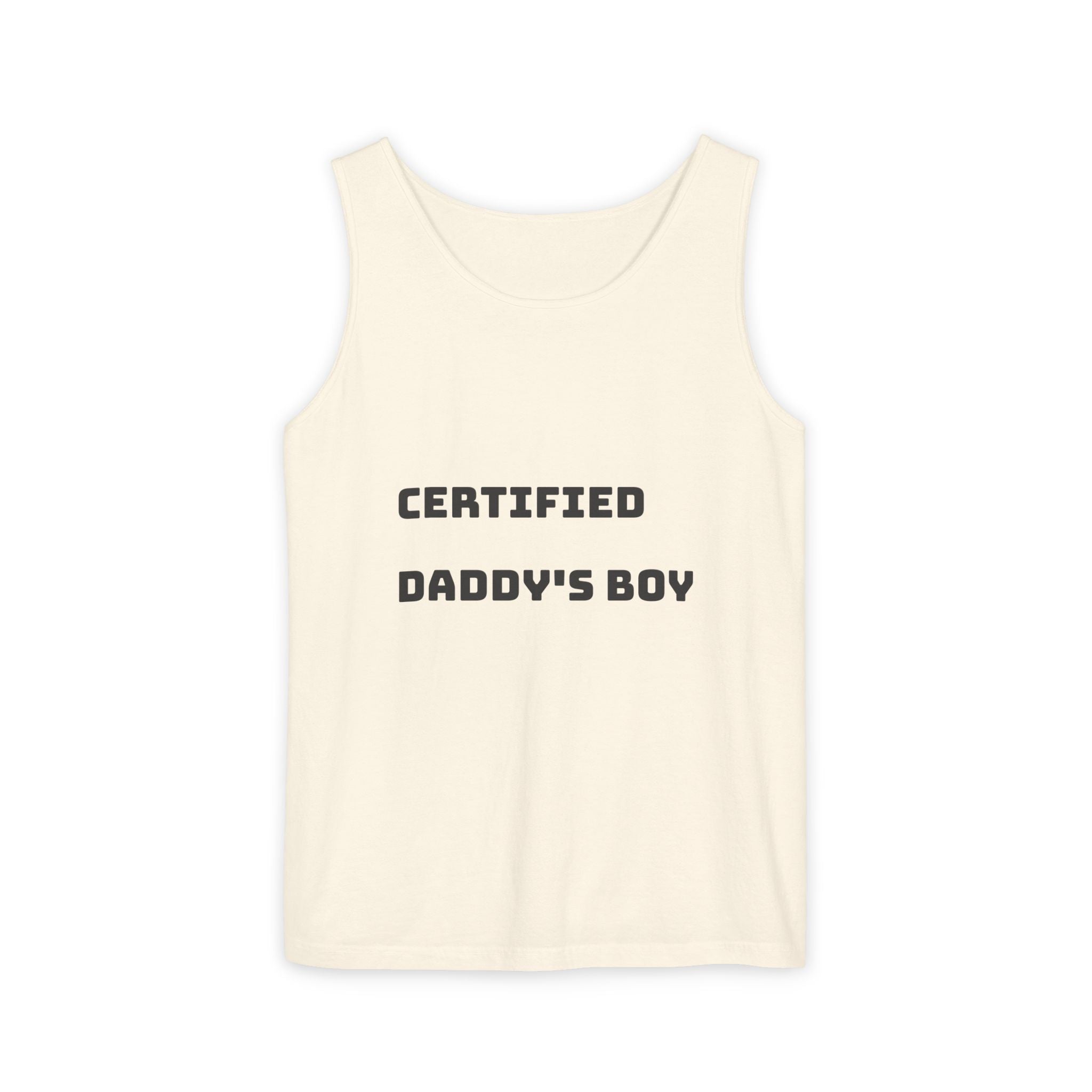 Certified Daddy's Boy Tank Top