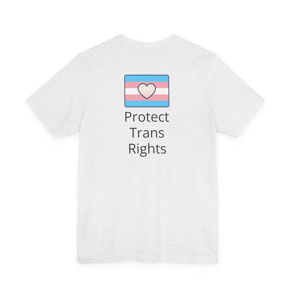 T-Shirt — "You Can't Spell LGBTQ Without the T" Minimal Pride Tee
