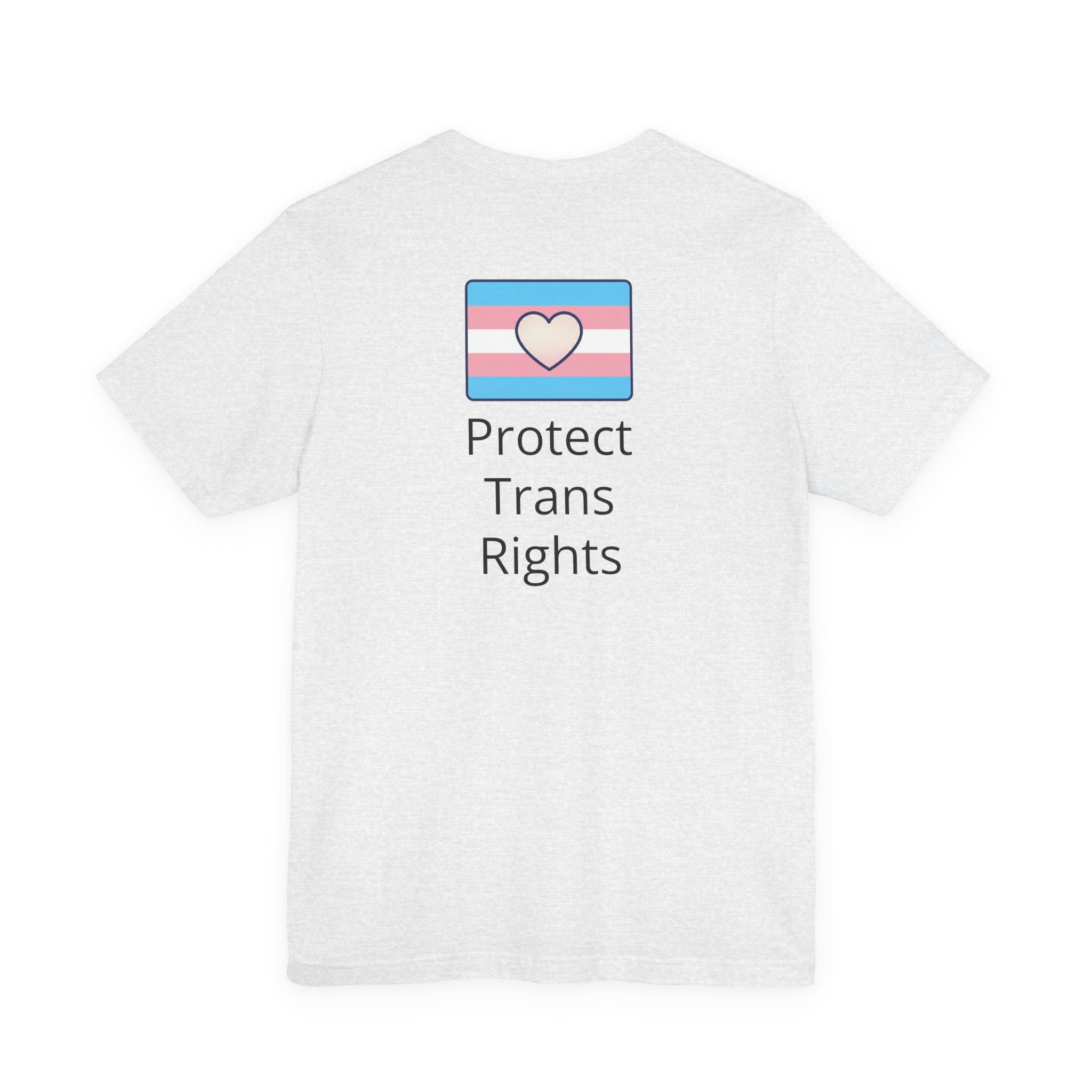 T-Shirt — "You Can't Spell LGBTQ Without the T" Minimal Pride Tee