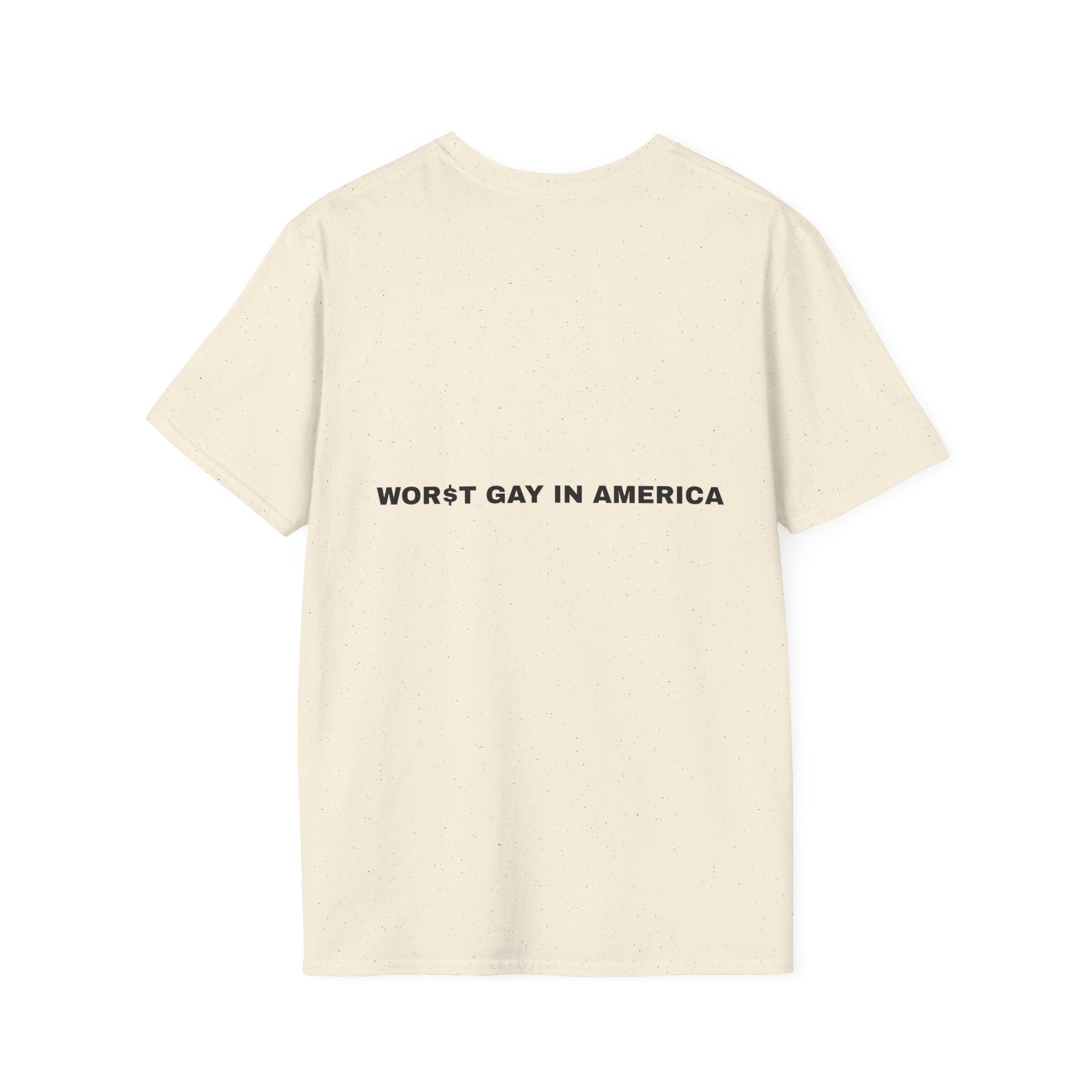 T-Shirt — "Worst Gay in America" Graphic Tee