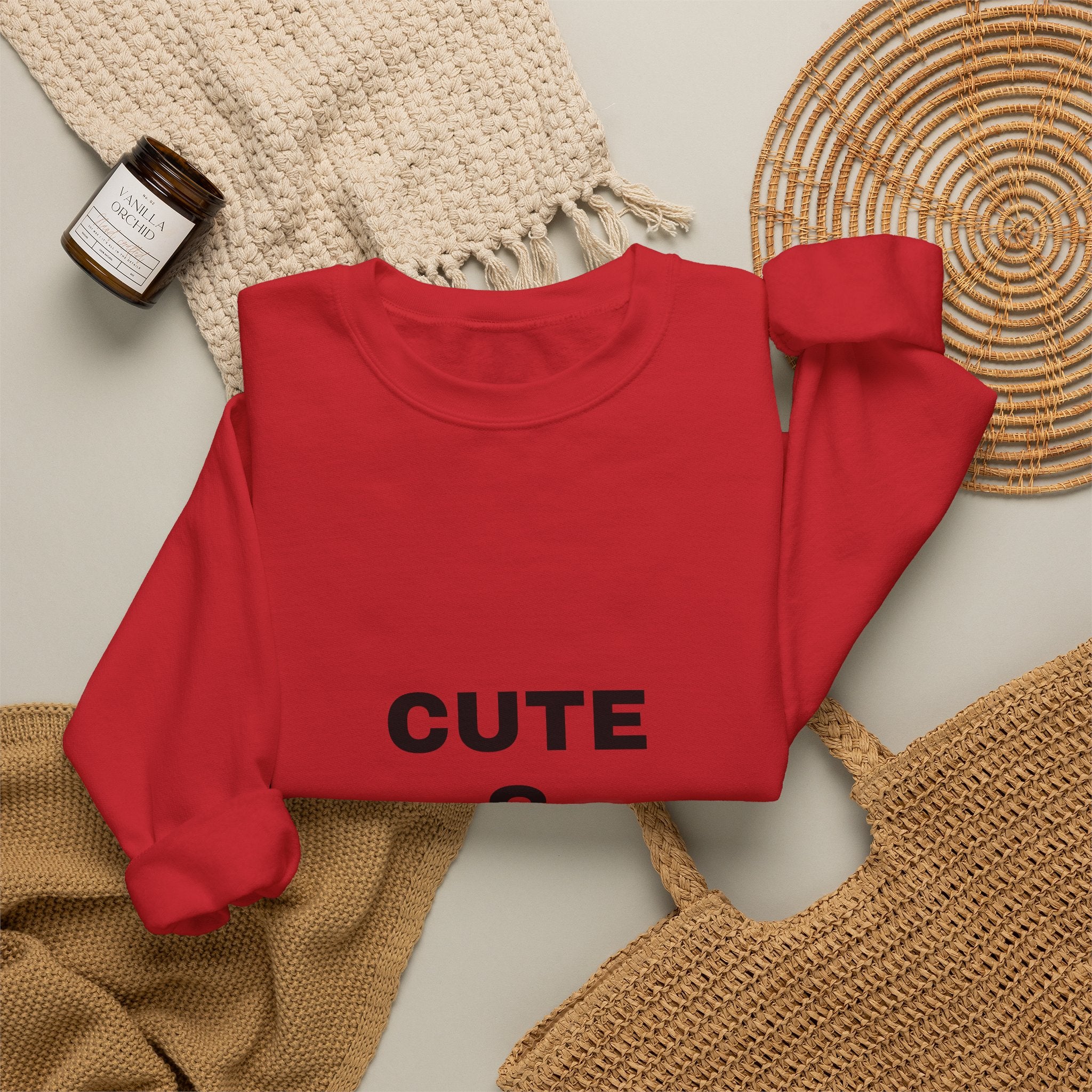 Crewneck Sweatshirt “Cute & Cunty” – Funny Slogan Pullover
