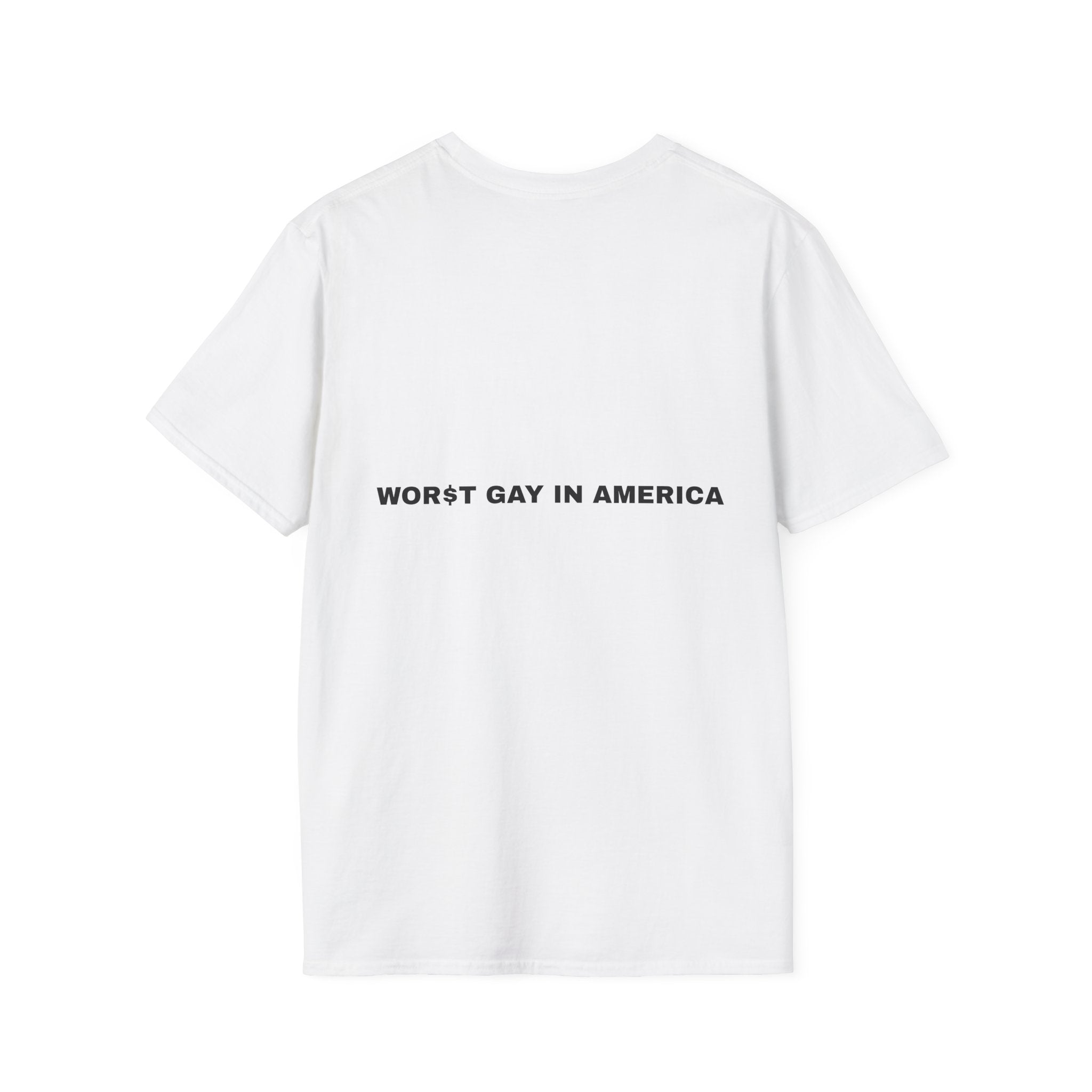 T-Shirt — "Worst Gay in America" Graphic Tee