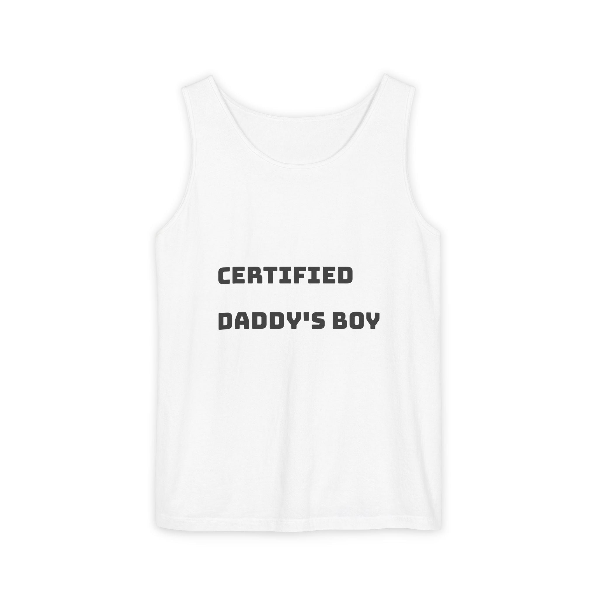 Certified Daddy's Boy Tank Top