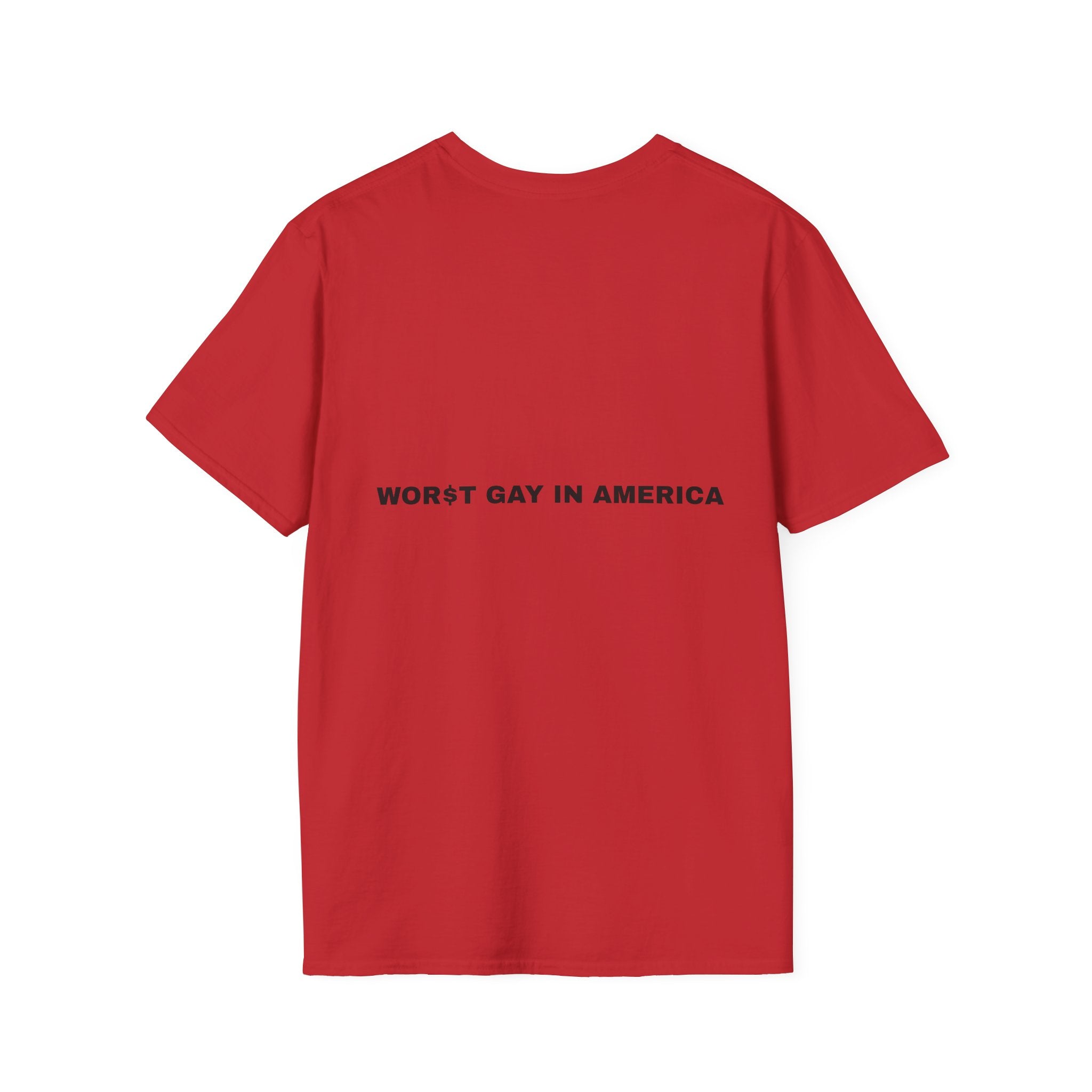 T-Shirt — "Worst Gay in America" Graphic Tee