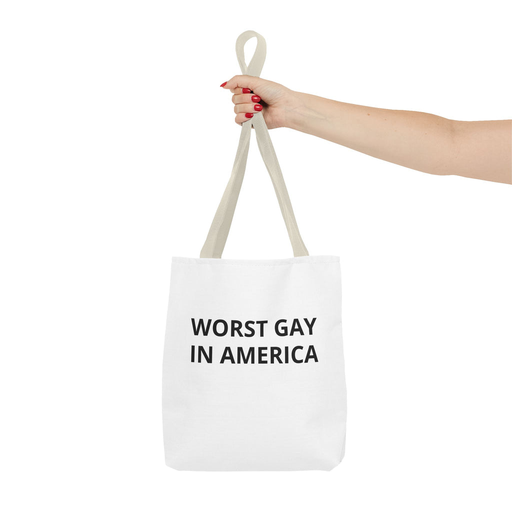 Tote Bag — "Worst Gay in America" Statement Tote