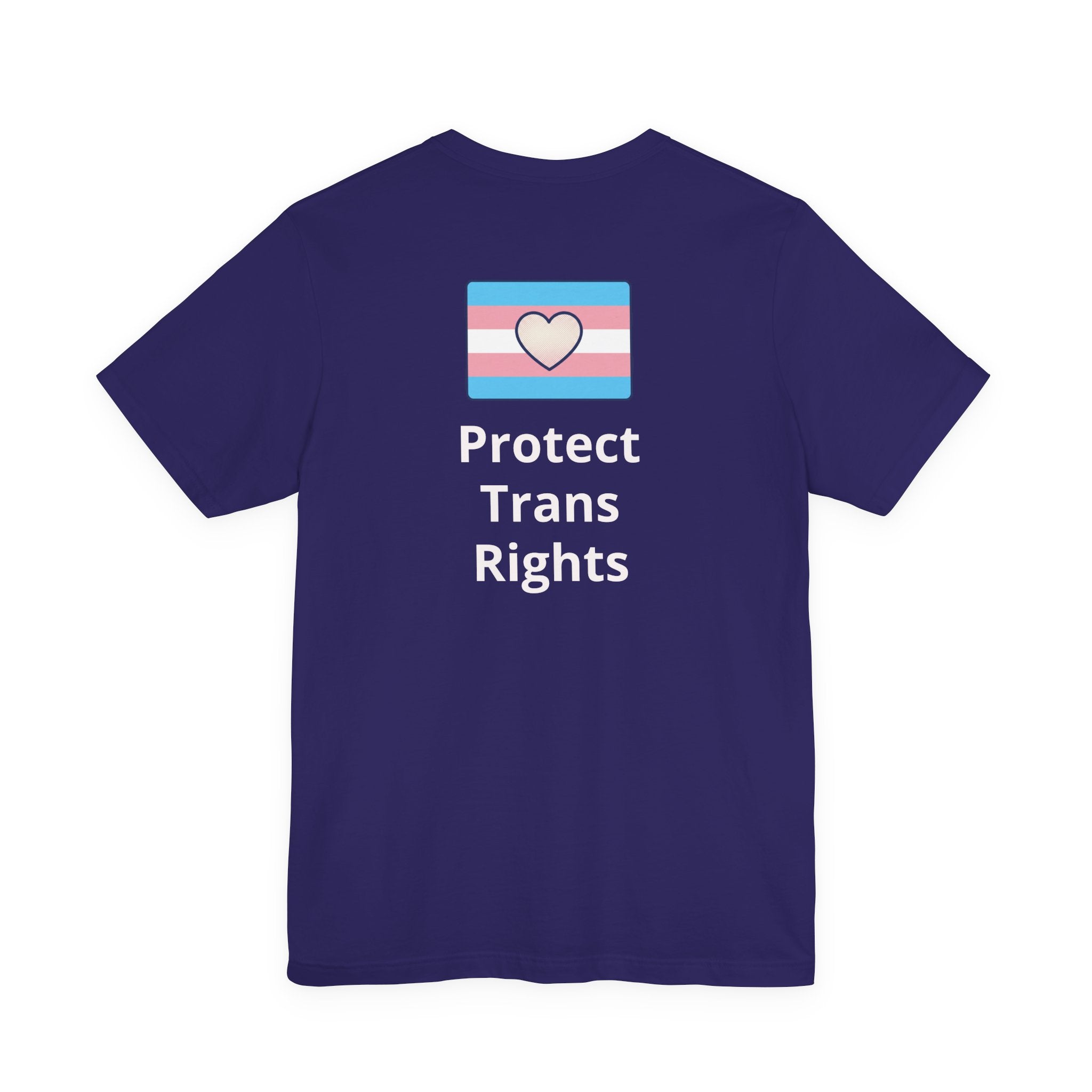 T-Shirt — "You Can't Spell LGBTQ Without the T" Minimal Pride Tee