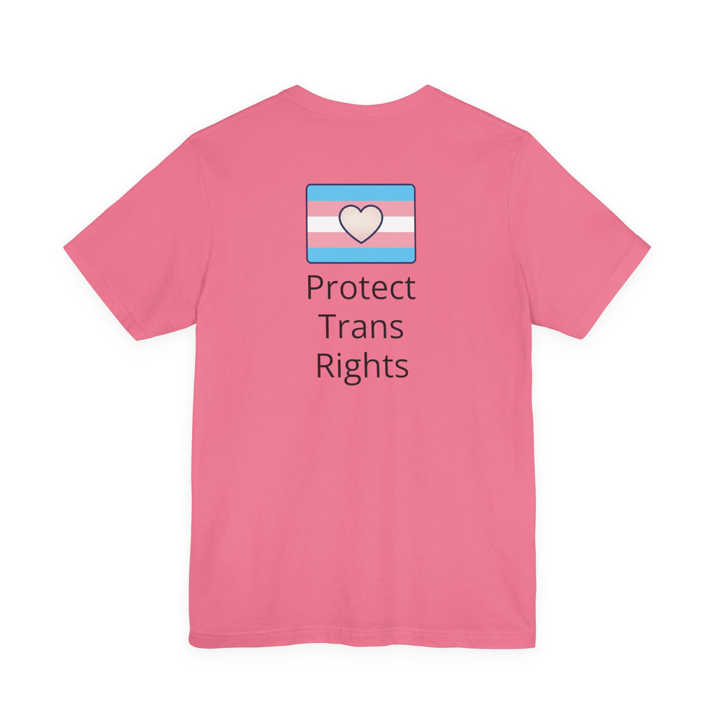 T-Shirt — "You Can't Spell LGBTQ Without the T" Minimal Pride Tee