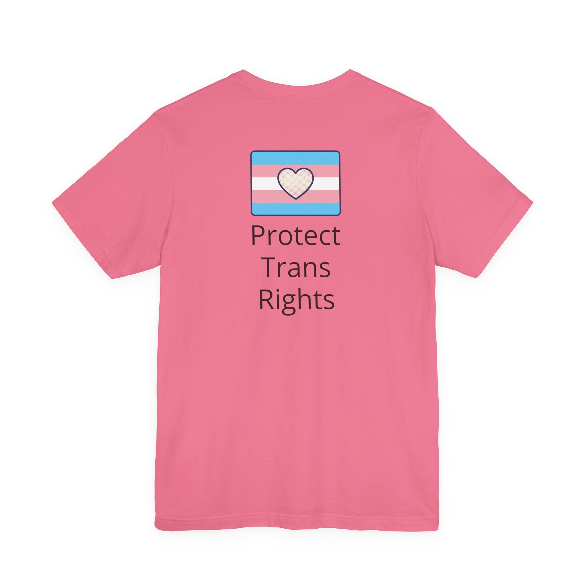 T-Shirt — "You Can't Spell LGBTQ Without the T" Minimal Pride Tee