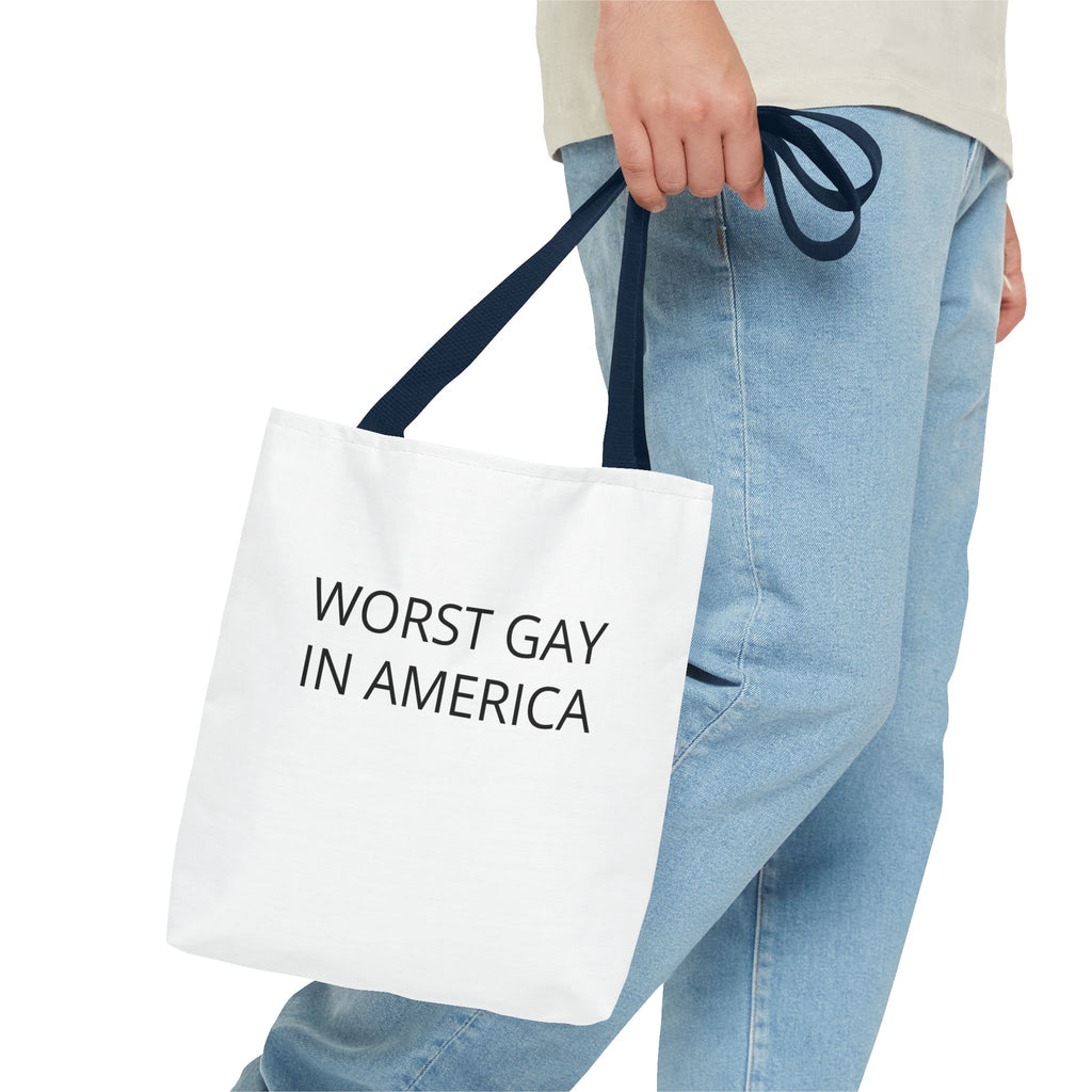 Tote Bag — "Worst Gay in America" Statement Tote