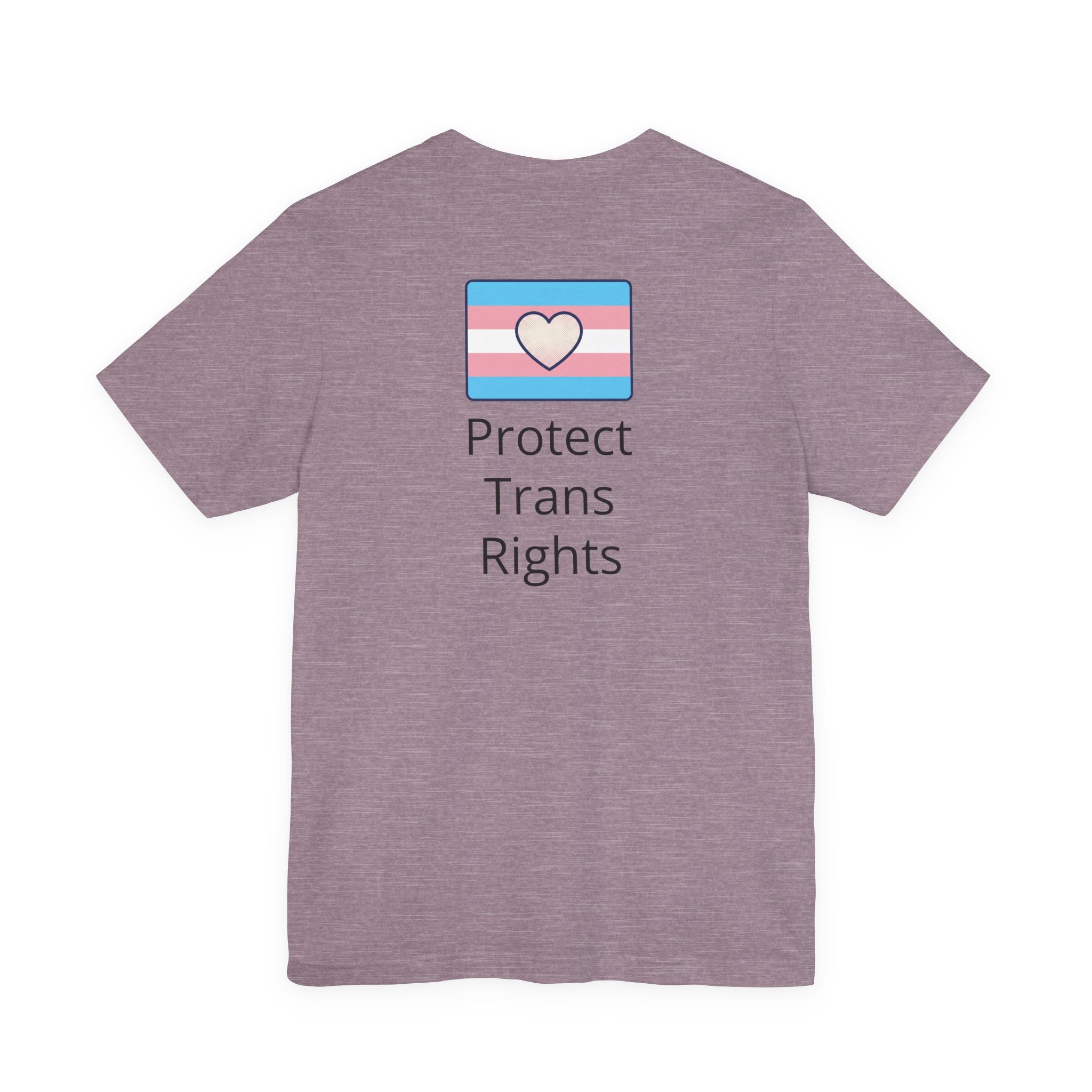 T-Shirt — "You Can't Spell LGBTQ Without the T" Minimal Pride Tee